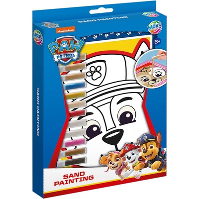 Rappa Kreativní set pískové malování Paw Patrol 4 obrazy + 12 písků – Hledejceny.cz