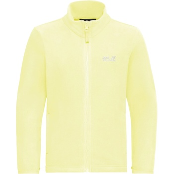 Jack Wolfskin Детско поларено яке Jack Wolfskin Kid's Taunus 100 Fullzip Fleece jacket - Daisy - размер 128 (EU) (703-6911-0213)