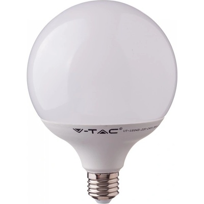 V-TAC E27 LED žiarovka 18W 2000Lm , G120, SAMSUNG chip Studená biela 6400K