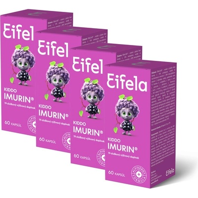 Eifela IMURIN KIDDO 4x 60 kapsúl