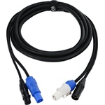Fos technologies ltd Кабел двоен Powercon + DMX 3м FC-PDC-3