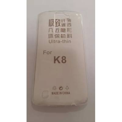 LG Силиконов калъф за lg k8 0.3мм прозрачен