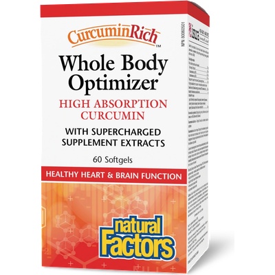 Natural Factors Whole body optimizer 2117 mg 60 софтгел капсули | Natural Factors (4555 NF)