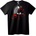 NOONEBRAND Тениска Огнена Кола Тежко Мръсно - 6XL, Black