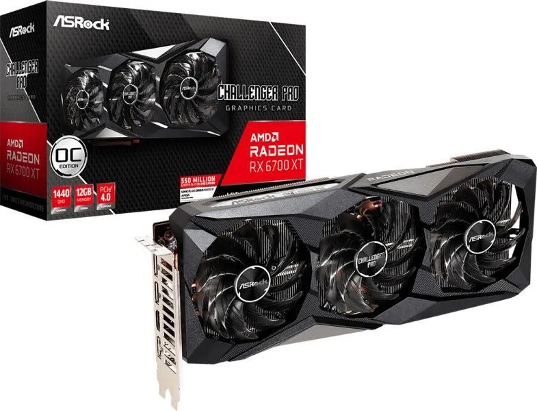 ASRock Radeon Challenger Pro RX 6700 XT 12GB OC (RX6700XT CLP 12GO)