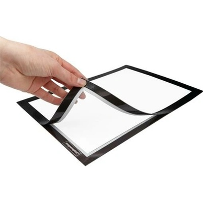 Magnetoplan Magnetický rámček samolepiaci A5 čierny 2 ks