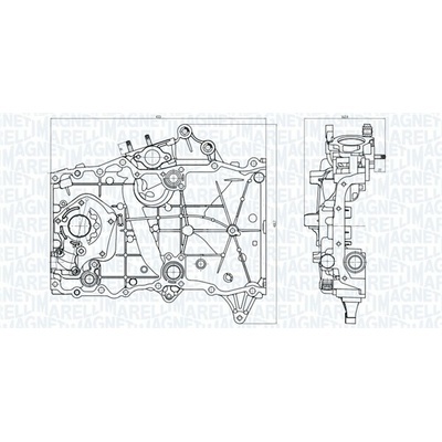 MAGNETI MARELLI Olejové čerpadlo 351516000120