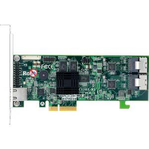 ARECA ARC-1203-8i 8port internal SATA 6G RAID /2xSFF-8087/, ARM 1066MHz processor, 512 MB ECC RAM, PCIe 2.0 x4, RAID 0, 1, 1E, 10, 3, 5, 6, 30, 50, 60, (ARC-1203-8I)