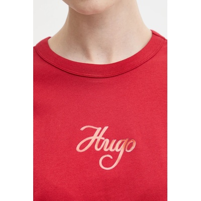 HUGO Памучна тениска HUGO Destrel_3 (50550117)