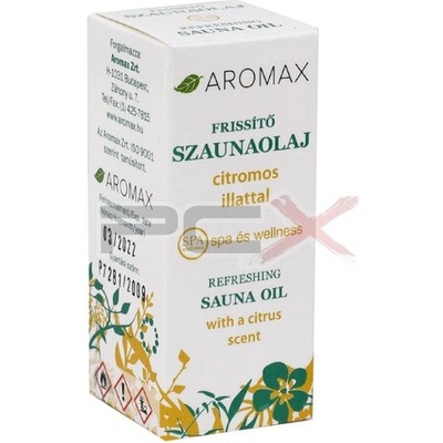 Aromax МАСЛО ЗА САУНА ОСВЕЖАВАЩО 10ml