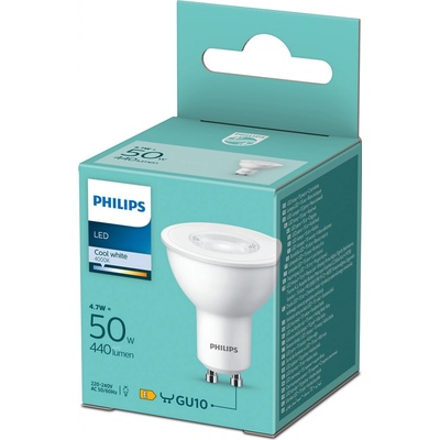 Philips LED žiarovka Philips GU10/4,7W/230V 4000K P5807