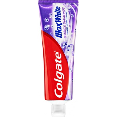 Colgate Max White Sparkle Diamonds bieliaca s fluoridom Spearmint 75 ml