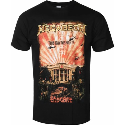 ROCK OFF мъжка тениска Megadeth - China Whitehouse - ЧЕРЕН - ROCK OFF - MEGATS13MB