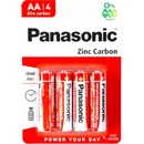 PANASONIC Red Zinc AA 4ks 00133698