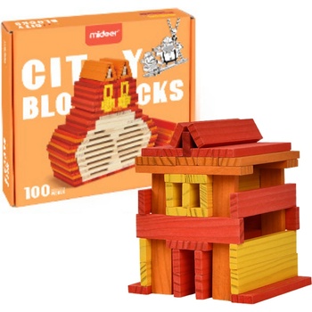 MiDeer ARCHIMEDES BLOCKS - hřejivé barvy 100 ks