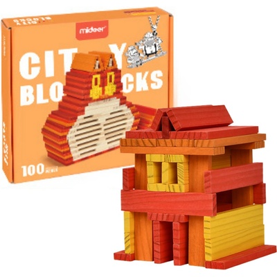 MiDeer ARCHIMEDES BLOCKS - hřejivé barvy 100 ks