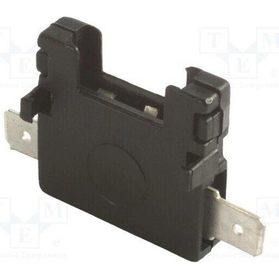 ELED H1120 Zásuvka; 19mm; Výv: konektory; černá; Rozm: 28,6x10,5mm