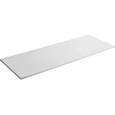 Cerano Kúpeľňová doska z liateho mramoru Elanys biela matná 160x1,2x46 CER-662044