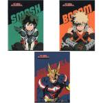 Panini Тетрадка Panini My Hero Academia - А4, 40 листа, широки редове, асортимент (71726)