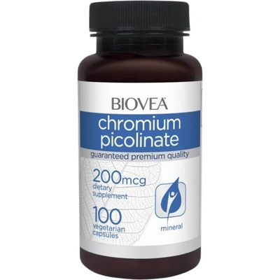 BIOVEA Chromium Picolinate 200 mcg [100 капсули]