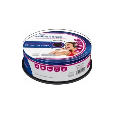 MediaRange Audio CD-R 700MB/80min - 25 броя (шпиндел)