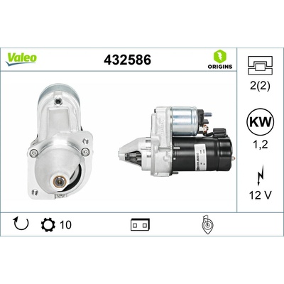 Štartér VALEO 432586