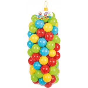 Moni Топки за игра 06411 7 см 100 бр. в мрежа (110858)
