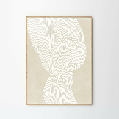 Moikka Plakát The Line no. 07 by Rebecca Hein A4 (21x27cm)