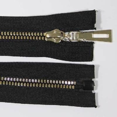 Zip kostěný 5mm délka 75cm, barva 332 (dělitelný)