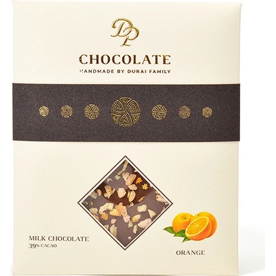 DP chocolate čokoláda Basic mliečna s pomarančom 70 g