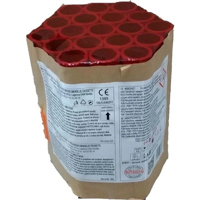 Pyrotechnika kompaktní ohňostroj CROSSETE 19 ran