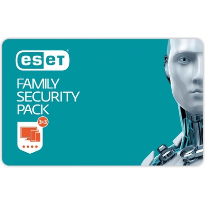 ESET Family Security Pack, 3 lic. 1 rok update (EFSP003N1) – Zboží Živě