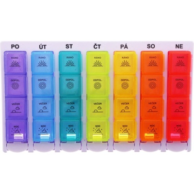 American Way Dávkovač na léky 28box 20,8 × 12,5 × 2,5 cm – Zbozi.Blesk.cz