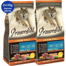Primordial GF Adult Trout Duck 2 x 12 kg