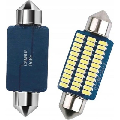 Rabel 41 mm Canbus 36 smd 3014 C5W C10W C15W SV8,5 bílá