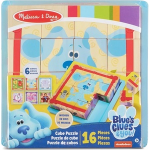Melissa & Doug Пъзел с кубчета Melissa & Doug - Загадките на Блу (33007) - baby