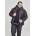 Urban classics Палто Urban classics Basic Bubble GT coat - Black (Black / Black)