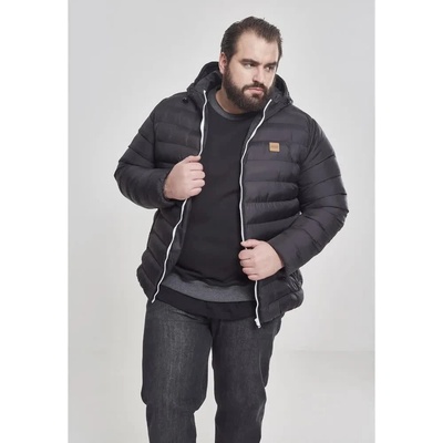 Urban classics Палто Urban classics Basic Bubble GT coat - Black (Black / Black)