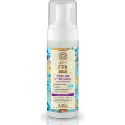 Natura Siberica Rakytníková pěna pro maximální objem Oblepikha Siberica 170 ml