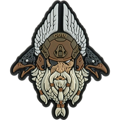 Nášivka M-Tac Odin Tactical 3D PVC – bílá/coyote