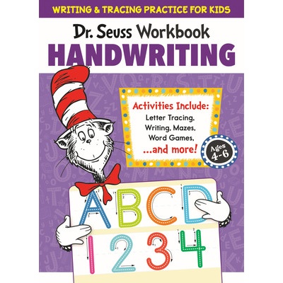 Dr. Seuss Handwriting Workbook: Tracing and Handwriting Practice for Kids Ages 4-6 Dr Seuss