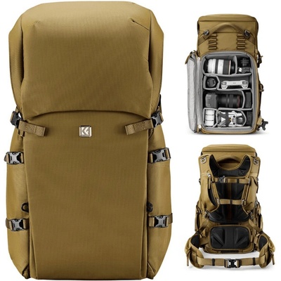 K & F Concept Star Wander 05 Camera Backpack 40 l Khaki