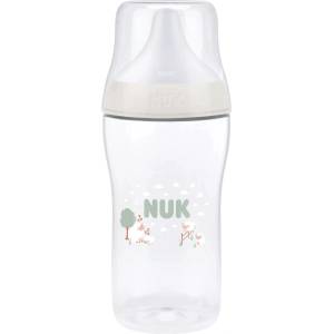 Nuk Шише със силиконов биберон NUK Perfect Match - 260 ml, размер M, 3 м+, овца, зелено (10216323) - ozone