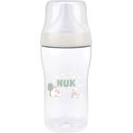Nuk Шише със силиконов биберон NUK Perfect Match - 260 ml, размер M, 3 м+, овца, зелено (10216323) - ozone