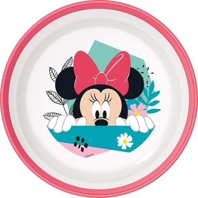 Stor plastová miska Minnie protišmyková 300ml