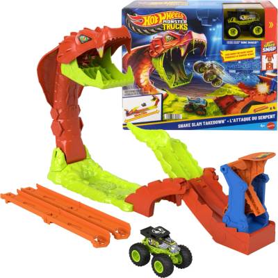 Mattel Hot Wheels Monster Trucks Snake Slam Takedown