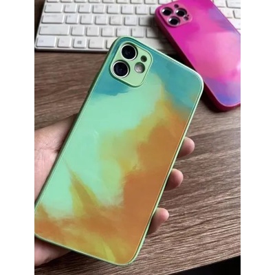 Dfans Силиконов кейс Dfans Art за iPhone - Зелен IPhone 11 Pro (3121193)