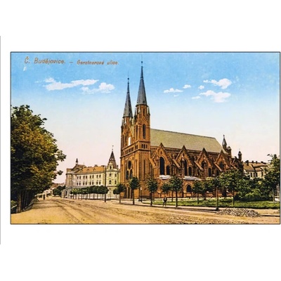 Herbia s.r.o. Pohlednice ČB Gerstnerova ulice
