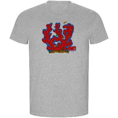 Тениска Kruskis Coral OK ECO short sleeve T-shirt - Grey (Heather Grey)