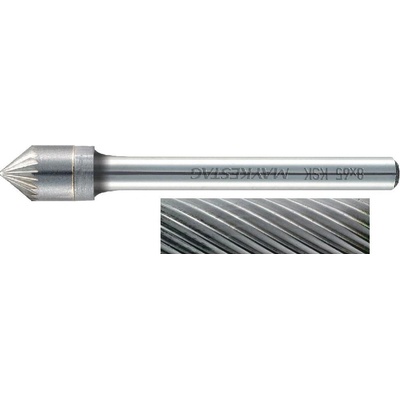 5x34mm KSK, typ ostří 3, SK technická fréza zahlubovací 90°, průměr upínací stopky 3 mm